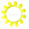 Amortecedor de Poliuretano Mt13Pu Resistente ao Desgaste Flor de Ameixa para Compressores de Ar, Tamanho 390*250*55*12, Amortecedor Elástico
