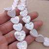 Mayoreo 12-25mm Corazón de Durazno Forma de Corazón Imitación Perla Barroca Aretes Accesorios de Joyería Materiales DIY