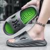 Chinelos de marca da moda para homens 2023 Novo verão Outer Wear Home Non-slip slip Feeling Soft-Sole Sports Shoes
