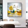 Fábrica de pinturas decorativas de alto nivel para la entrada de una casa, armario colgante, pintura mural para pasillo, dormitorio, restaurante, navegación tranquila