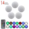 Control Remoto Inalámbrico Luz de Noche Inteligente RGB Multicolor Bola de Hielo Luz de Noche para Ambiente Festivo Iluminación Interior Armario