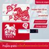 Pen Drive Tipo Cartão, Pen Drive Tipo Cartão de Visita Estilo Cartão Bancário, Alta Capacidade, Padrão Impresso de Alta Definição Dupla Face, Cartão de Visita Ultrafino, Personalizável