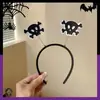 Faixa de Cabeça Halloween Esqueleto Vento Sombrio Acessórios de Cabelo Cosplay Lolita Morto-Vivo Vampiro Faixa de Cabeça de Renda