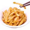 Tiras de Couve em Conserva Frescas e Crocantes Fuling de Chongqing 500g, uma Especialidade de Chongqing, Acompanhamento Appetitoso para Arroz e Mingau, Pacote Pequeno Leve e Saboroso
