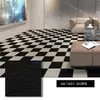Alfombra Cuadrada Autoadhesiva Resistente a Manchas Arañazos de Gato Aislante de Sonido Tapete para Piso Sala de Estar Dormitorio Habitación Infantil Renovación de Piso de Cemento Alfombrillas Interconectables