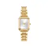 2025 comércio exterior nova pulseira de aço relógio feminino estudantes moda simples quadrado quartzo relógio de pulso strass pulseira relógio