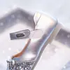 Zapatos de Princesa Planos para Niñas 2026 Nuevos Zapatos de Otoño para Niños Zapatos Pequeños de Cuero Zapatos de Cristal para Bebé Plata Suela Suave