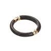 B3524 Pulseira de Resina Gradiente Artística Vintage Nova Transfronteiriça para Mulheres, Pulseira Redonda de Resina Geométrica Personalizada Estilo Ins