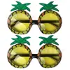 Gafas para Fiesta de Baile en la Playa Hawaiana Gafas de Piña para Playa Forma de Fruta de Verano Piña Gafas de Piña