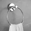 Anillo para Toalla de Acero Inoxidable de Alta Gama Estilo Alemán Barra para Toalla de Baño sin Taladro Estante para Toallas de Baño Montado en Pared