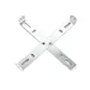 Cruz en forma de I Gruesa 1.5mm Material Tablero Colgante Tira Trasera Placa de Techo Soporte Fijo Placa Redonda para Lámpara Chapa de Hierro Portante