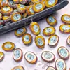 KiwiCzech Beads Perlas Ovaladas Vintage 14