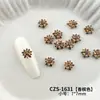 Joias de Zircônia para Nail Art Floco de Neve Explosivo Branco Champagne Novo Camada Dupla Floco de Neve Estéreo Diamante Acessórios para Unhas DIY Vestíveis