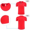 80g Ultra Leve Pequena Quadrada Camiseta Esportiva Manga Curta Estampada Uniforme de Equipe Uniforme Comemorativo Grupo de Corrida de Maratona Uniforme de Patrocínio