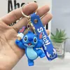 Colgante de Stitch de Dibujos Animados Llavero Divertido de Lilo y Stitch Colgante Muñeco de Plástico Suave Caja Ciega
