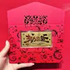 2026 Oro Puro 999 Día de la Madre Día del Padre Feliz Cumpleaños Billete de Oro Certificado de Excelencia en Oro Paquete Rojo Dorado Regalo
