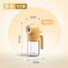 Pinqi design vidro spray de óleo garrafa cozinha doméstica não-pendurado óleo à prova de vazamento tanque de óleo air fryer spray de óleo pote de pulverização