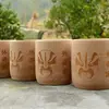 Produtos de bambu naturais sem laca copo de bambu copo de bambu copo de bambu taça de vinho copo carbonizado gravação