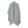 Manta Chal de Venta Caliente Transfronteriza Ropa de Casa para Mujer Pijama de Medio Forro Polar en Stock Se Puede Usar al Aire Libre Temporada de Otoño e Invierno TikTok Personalizado
