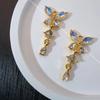 Colgante de Aleación Lazo Estrella Luna Amor Flor DIY Hecho a Mano Aretes Pulsera Collar Accesorios Material