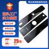 Los fabricantes de Shenzhen suministran cerradura de contraseña con huella digital, panel de vidrio templado, hogar inteligente, panel de vidrio templado