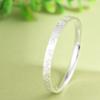 King Cervo Dourado Prata Pura Luxo Leve Moda Sólido Gelo Quebrado Flor de Cerejeira Pulseira Personalizada Estilo Ins Pulseira de Prata Feminina