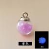 Colgante de Bola de Cristal de Arenisca Luminosa de Colores Llavero Pulsera Tocado Pendientes Colgante de Joyería Accesorios DIY Hechos a Mano