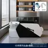 Cama de Massagem Elétrica para Lavar Cabelo para Salões de Beleza e Barbearias, Cama de Shampoo com Circulação de Água Terapia Capilar para Cuidados com o Cabelo