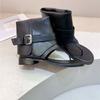 Sandalias de Tira Baja para Mujer 2026 Nuevas de Moda Verano Botines Cortos con Suelas Suaves, de Moda y Versátiles, Efecto Adelgazante