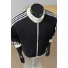 Sudadera cárdigan de tres rayas estilo americano, sudadera deportiva de otoño moderna para hombre estilo universitario, chaqueta con cremallera y cuello alto