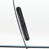 Textura de fibra de carbono alta dureza plástico de ingeniería PC tira anticolisión para puerta de coche protección antiarañazos del coche pasta adhesiva anticolisión