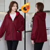 Roupas de Trabalho com Forro de Lã para Outono e Inverno, Macacões Impermeáveis, Forrados com Lã para Homens e Mulheres, Espessados, Anti-Mancha, à Prova de Óleo, Avental de Cozinha, Mangas Longas