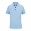 Ropa de trabajo de secado rápido tienda 4S polo de manga corta personalizado ropa promocional exterior camiseta con cuello y solapa bordado estampado