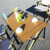 Mesa de Puesto de Aleación de Aluminio para Viajes Familiares por Carretera, Camping, Mesa de Picnic, Mesa Plegable para Camping para Jardín de Patio al Aire Libre