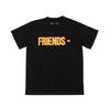 VLONE Sakura Grande V-letter Mãe Logotipo Flor de Cerejeira Estampa Manga Curta Logotipo Dólar Estampa Camiseta Casal Masculina e Feminina
