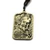 Colgante de collar auspicioso del artista marcial Guan Yu Llavero de coche de celebridad de TikTok Colgante de equipaje Joyería pequeña al por mayor