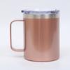 Taza con Asa de Acero Inoxidable 304 Transfronteriza 12oz Taza de Café de Oficina Aislada Leche Agua Taza de Regalo Personalización