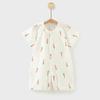Ropa de una pieza de manga corta para bebé, Pijama de algodón fino para verano con aire acondicionado, Ropa de verano para bebé recién nacido niño y niña