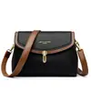2024 Bolsos Nuevos Moda Femenina Bolsos Pequeños Bolsos Cruzados Primavera y Verano Bolsos de Hombro de Cuero Suave Bolsos de Mujer Bolsos de Hombro