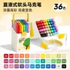 Plumones Marcadores Acrílicos Líquidos Directos con Puntas Suaves para Estudiantes de Primaria, 60 Colores, Marcadores Acrílicos Opacos y Apilables