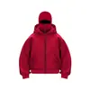 Popular Comercio Exterior Liso DIY Otoño Ins Sudadera con Capucha y Cremallera Chaqueta Doble Capucha Unisex Primavera Otoño Invierno Top de Pareja
