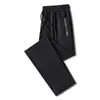 Pantalones Sueltos Casuales de Seda de Hielo de Secado Rápido para Hombre Elásticos Tallas Grandes Pantalones de Seda de Hielo de Comercio Exterior Pantalones de Verano Transpirables Elásticos