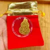 Pegatina para teléfono móvil de oro puro 999, temática de princesa, para la riqueza y la prosperidad, regalo de bolsa de la fortuna, directo del fabricante