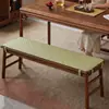 Nuevo cojín para banco estilo chino de imitación de ratán, fresco y transpirable para el verano, antideslizante, banco largo de madera maciza, cojín para asiento de banco de cambio de zapatos en la entrada