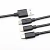 Cable de datos USB A a Tipo C/M Cable de datos USB Línea de carga rápida de alta corriente