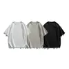 Camiseta Waffle de Color Sólido Básica con Mangas Raglán de Moda Studio One para Hombre, Holgada, de Manga Corta para Verano ST3502