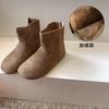 Sapatos Infantis de Couro Genuíno Fosco, Botas Martin Infantis, Botas para Meninas, Botas Curtas para Meninos, Botas Individuais para Bebês, Botas Curtas para Meninas, Couro Genuíno