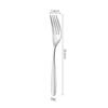 Juego de Cubiertos de Acero Inoxidable 304 Transfronterizo, Cuchillo, Tenedor y Cuchara Estilo Occidental Engrosados, Cuchillo y Tenedor para Filete de Hotel, Cuchara de Postre, Juego de Cubiertos