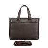 Negocio Casual de Almacenamiento de Gran Capacidad Transfronterizo Bolso de Hombre de Cuero Genuino Bolso de Mano Clásico para Hombre Maletín de Piel de Vaca de Primera Capa