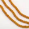 Contas Facetadas Coloridas de Vidro Transparente em Forma de Roda, Contas Soltas, Contas Redondas para DIY, Pulseiras, Bolsas, Acessórios de Vestuário